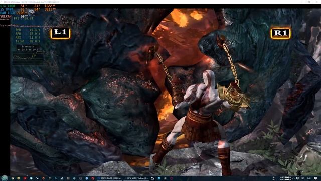 [God of War 3 Rpcs3 Benchmark][Best improvements NEW Layered Fog Patch][i5 8400 - GTX 1080 - 16 RAM смотреть онлайн