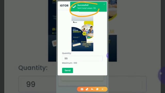 INSTAGRAMDA NAKRUTKA // POSTINGIZDAGI VIDEOLAR  VA ISTORIA PROSMOTRNI KO'PAYTIRISH NEW