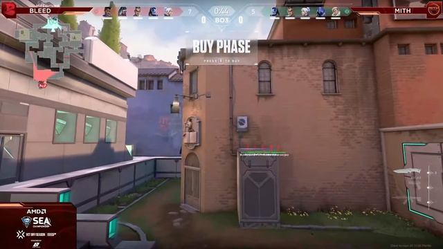 MiTH vs Bleed Esports [ Map: Ascent ] || Skyesports SEA Championship Valorant смотреть онлайн