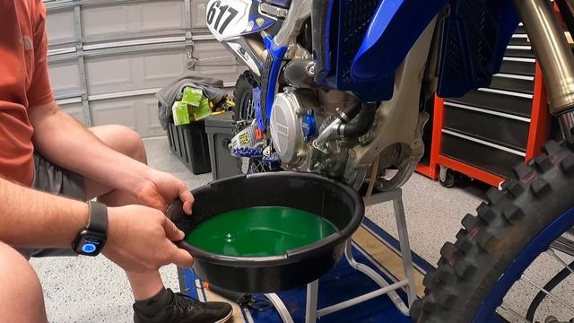 How to change the coolant on a 2020 YZ450F or WR450F!  Easier than you think!!!!