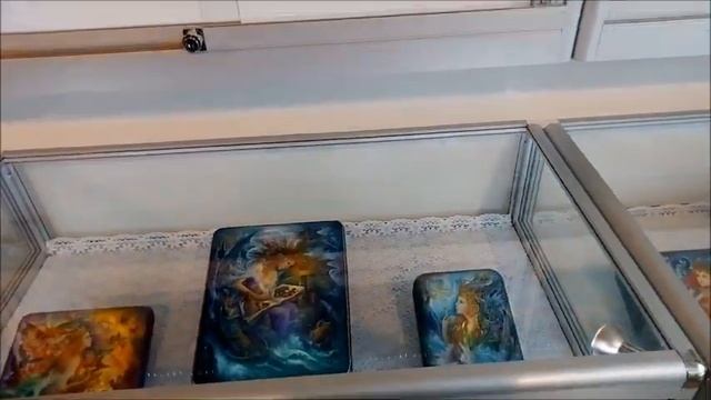 Галерея "Сказочный Мир" Надежды Стрелкиной в Федоскино смотреть онлайн