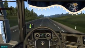 Euro Truck Simulator 2 Канвой с подписчиками болтаем в чате