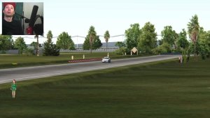 Assetto Corsa - неровное покрытие тест - практика и гонки на руле MOZA R5