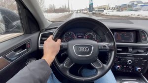 2013 AUDI Q5. БЫСТРЫЙ И СУПЕР КОМФОРТНЫЙ. ТЕСТ-ДРАЙВ.