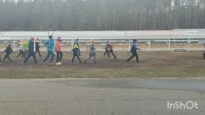 9.11.2024 Тренировка по биатлону, +5 и порывистый ветер