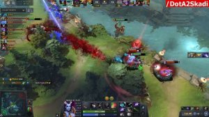 GeekFam Abed [Queen of Pain] Feat Gabbi PA Destroy Ranked Dota 2 Perspective Pro Gameplay 7.27