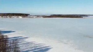 Участок с домом на берегу озера Отрадное в Приозерском районе Ленинградской области