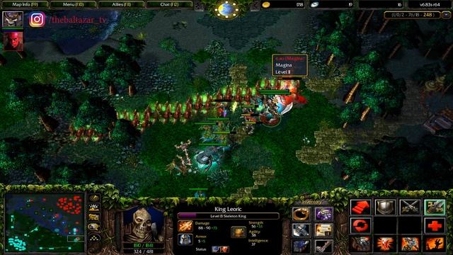 DOTA TheBaltazarTV vs AMALDOTEROVICH (SKELETON KING vs STORM SPIRIT)