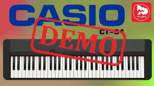 Синтезатор/Электропиано CASIO CT-S1 - демонстрация звучания