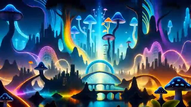 PROGRESSIVE  FULL ON PSYTRANCE MIX 2024 Psychedelic Trippy 4K Ai Visual Animations  LSD TRIP