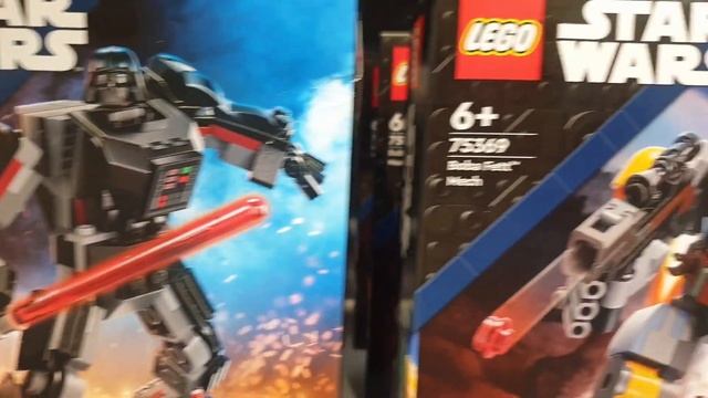 LEGO Star Wars Darth Vader Mech / Boba Fett Mech / ASMR смотреть онлайн