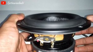 Review dan tes subwoofer aiyima 5,25 inch 4 ohm 60 watt