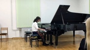 В.Гиллок "Этюд в форме вальса"  исп. исп. Анна Болотова