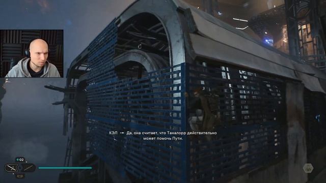 Не гостеприимные рейдеры ⒼⓅ Star Wars Jedi: Survivor #9 смотреть онлайн