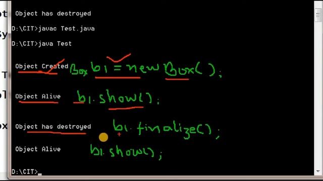 Difference between constructor and Destructor in java (Hindi) | What is the heap memory in java