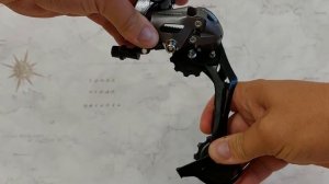 Переключатель задний RD-M390 SHIMANO ACERA(8-9 скоростей)+подарок