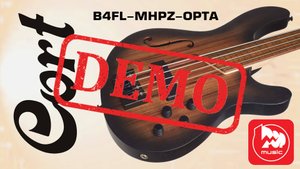 Бас-гитара CORT B4FL-MHPZ-OPTA - демонстрация звучания