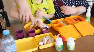 Полезный ланч бокс для детей  Подходит для школы и прогулки