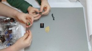 Сборка человечков LEGO STAR WARS #1
