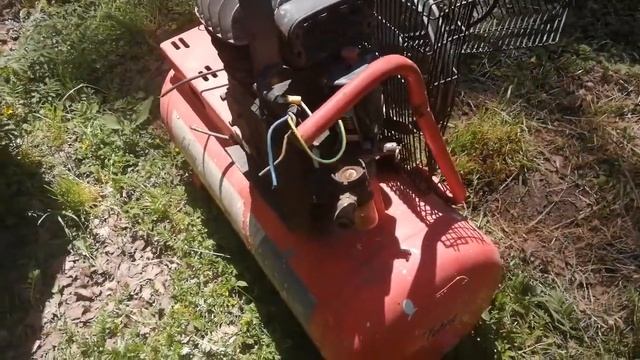 Компрессор с металлолома, купил под востоновление. смотреть онлайн