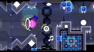 Прохожу уровень FUGACIOUS в геометри деш