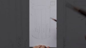 Как правильно штриховать цилиндр.Объяснение.Пошаговый урок