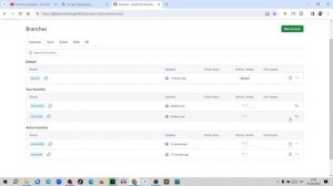 Как удалить лишние бранчи с ГитХаб.
