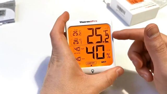 Термометр цифровой-гидрометр Therm-Pro