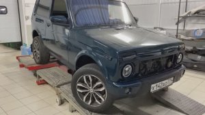 Скоро уже поедет! Нива.
