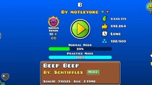 lvl B Geometry Dash ссылка на канал ментикса:https://rutube.ru/channel/39732435