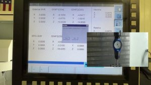 X7 + Syntec 22MA new Z setter screen and tool change menu.