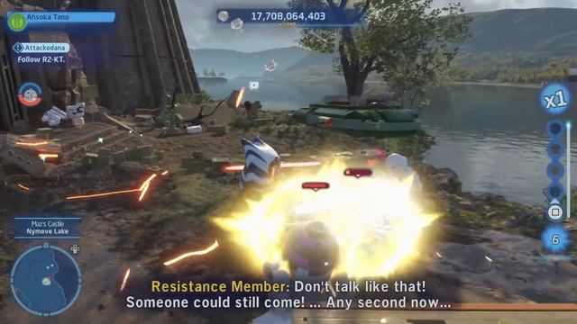 LEGO Star Wars: The Skywalker Saga Ashoka Tano Attackodana смотреть онлайн