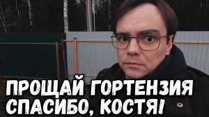 VLOG. Дача осталась без гортензии. - спасибо Костя. Осенний дачный влог