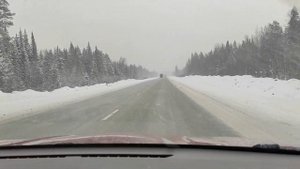 ПЕРМЬ - ТЮМЕНЬ / Зимняя трасса