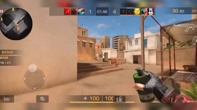 Standoff 2 - 🔥 Melhor HUD 2 dedos 🔥 22 kill смотреть онлайн