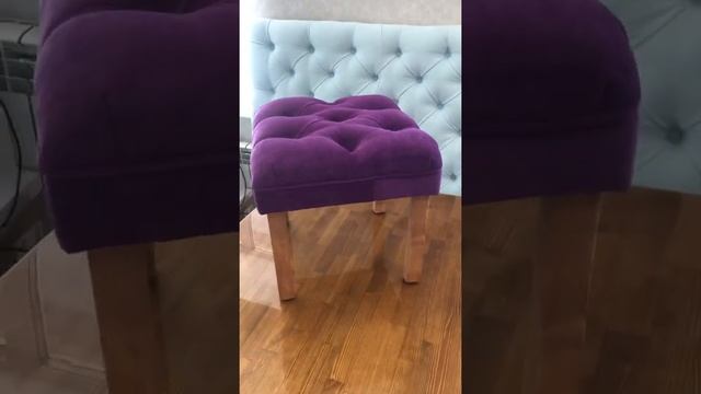 Пуф банкетка каретная стяжка