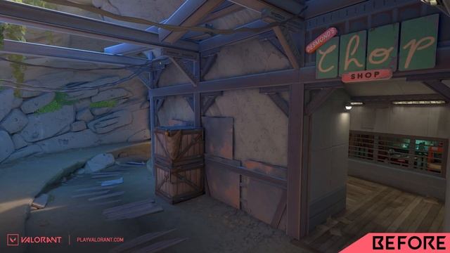 Breeze Map Changes OLD vs NEW in Valorant смотреть онлайн