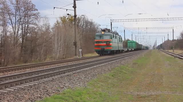 ВЛ80С-616 (БЧ, ТЧ-3 Барановичи) с грузовым поездом (41 ваг.)