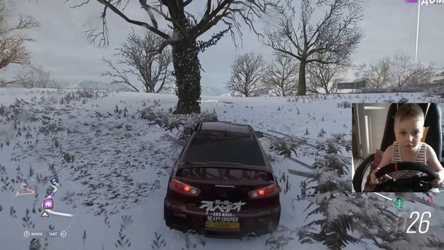 МИША РУЛИТ! ТЕСТ МАШИН. 4 года. #9 Forza Horizon 4 | Thrustmaster T300