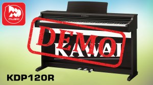 Цифровое пианино KAWAI KDP120R - демонстрация звучания