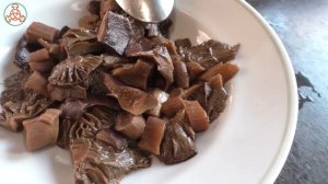 Гриб с особенностью! Жарим Рядовку жёлто-красную - Tricholomopsis rutilans