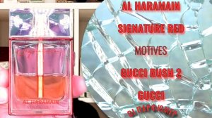 Signature Red - Al Haramain (motives Gucci Rush 2 от Gucci) Дорогой парфюм! Совсем не дорого!