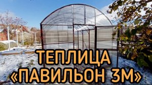 ВЫСОКАЯ ТЕПЛИЦА. ШИРИНА 3 МЕТРА ТЕПЛИЦЫ