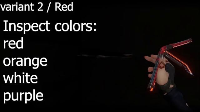 NEW RGX Pro 11Z Firefly knife all variants and animations VALORANT