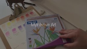 Обзор цветных карандашей Milan