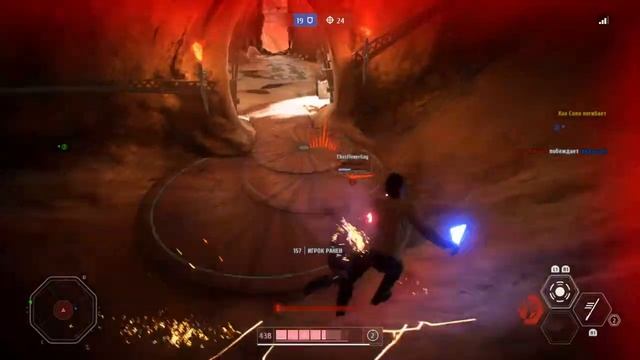 STAR WARS Battlefront II гемплей за Люка со скином " Церемония Явина " смотреть онлайн