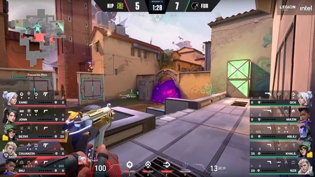 FURIA x Ninjas in Pyjamas (Mapa 1: Ascent) | VALORANT Challengers Brasil - Fase de Grupos смотреть онлайн