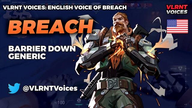 BREACH English Voice - Voice Lines | VALORANT смотреть онлайн