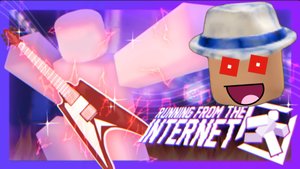 играю в Running From The Internet 💥 роблокс