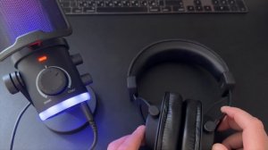 Микрофон Fifine Ampligame AM6: шумоподавление, мониторинг и RGB-подсветка